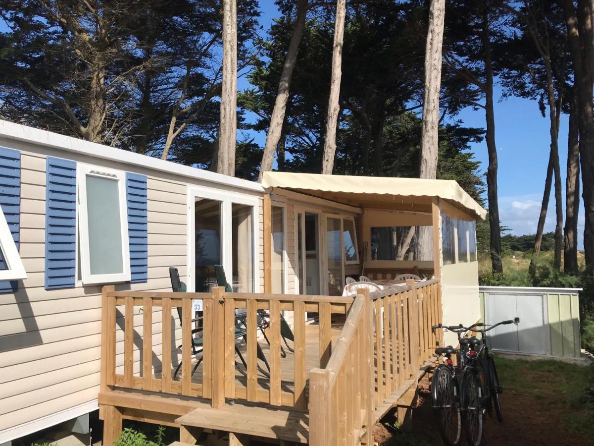 Mobilhome Quiberon camping Conguel bord de mer Exterior foto