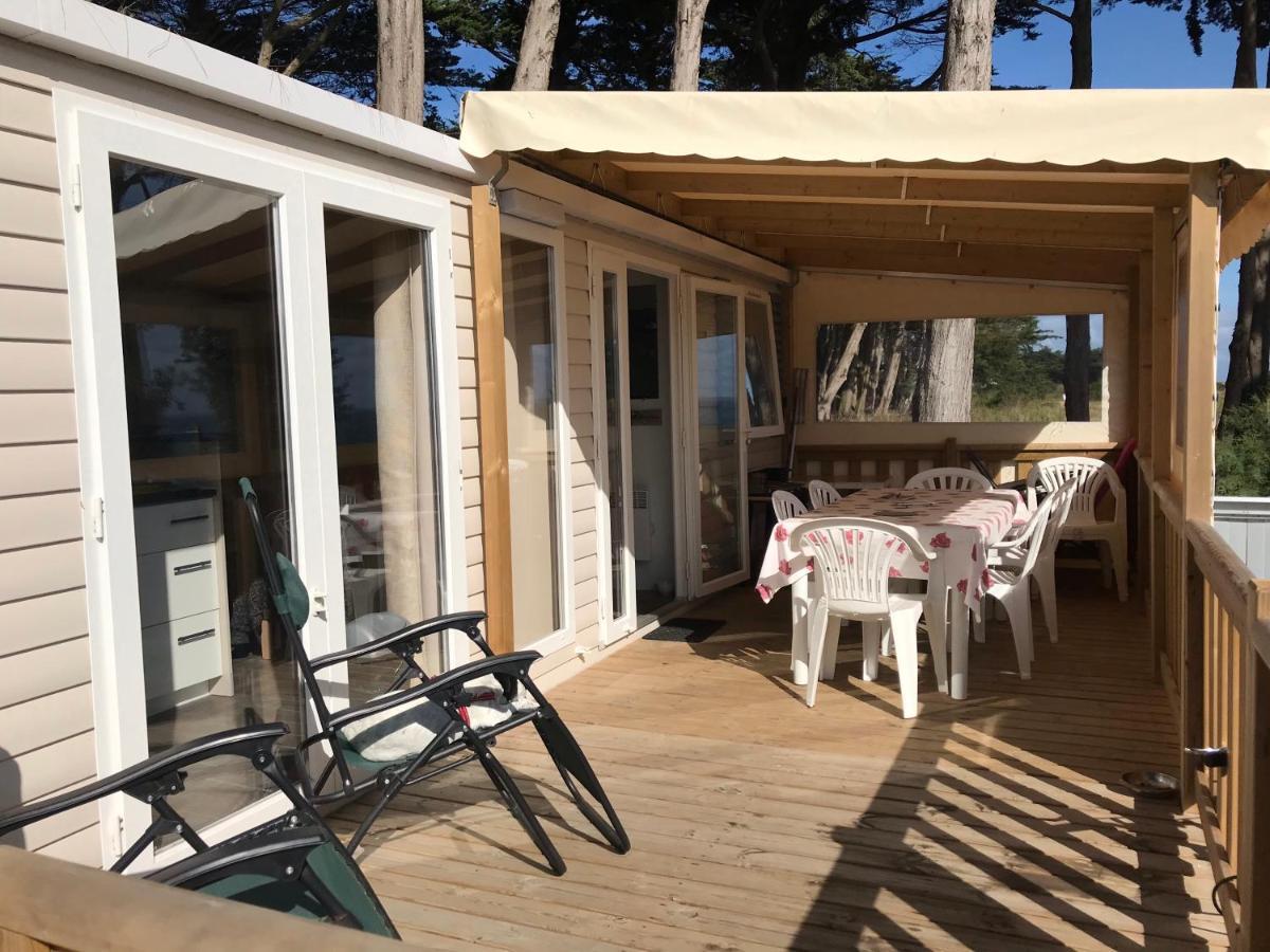 Mobilhome Quiberon camping Conguel bord de mer Exterior foto