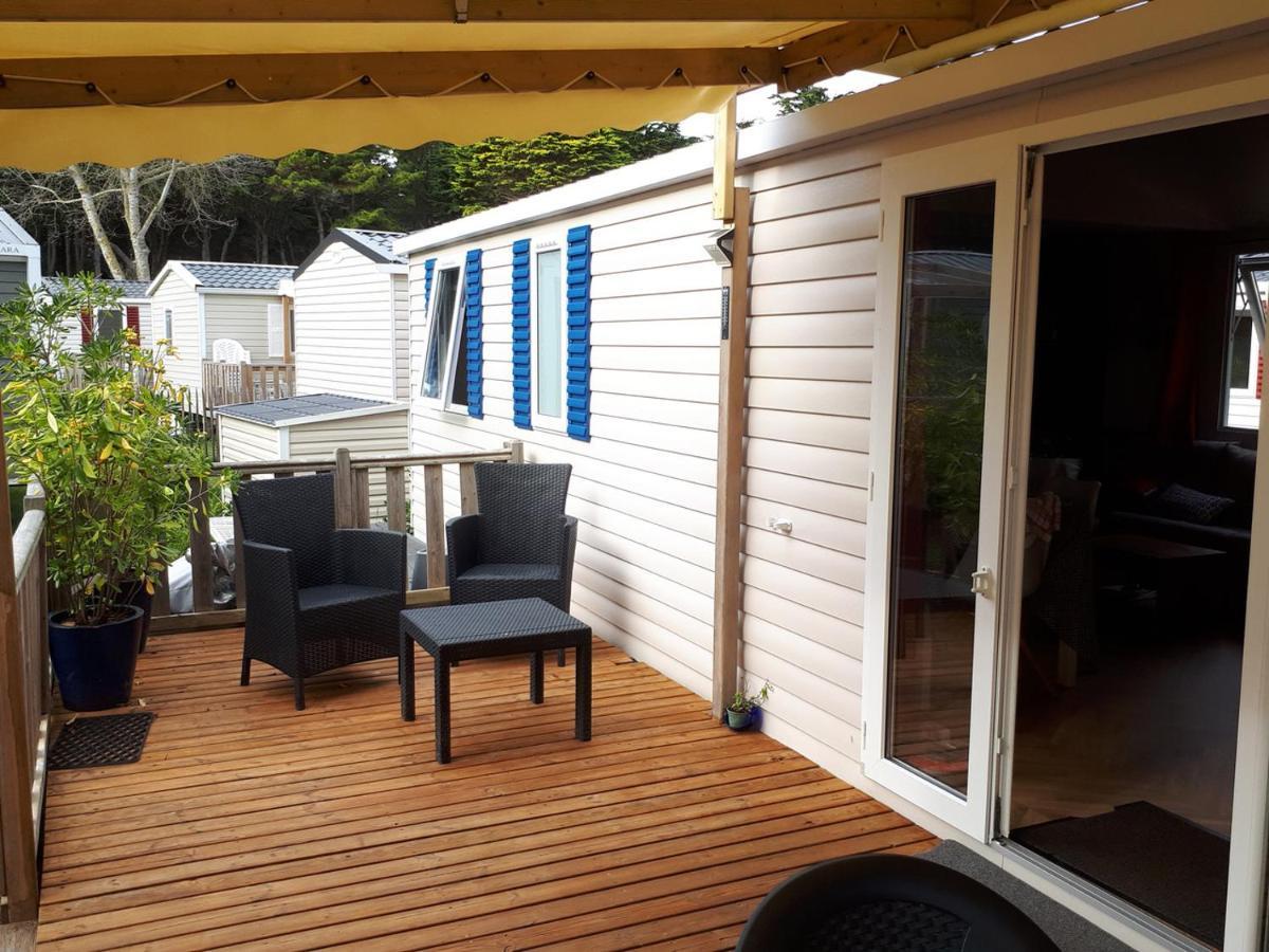 Mobilhome Quiberon camping Conguel bord de mer Exterior foto