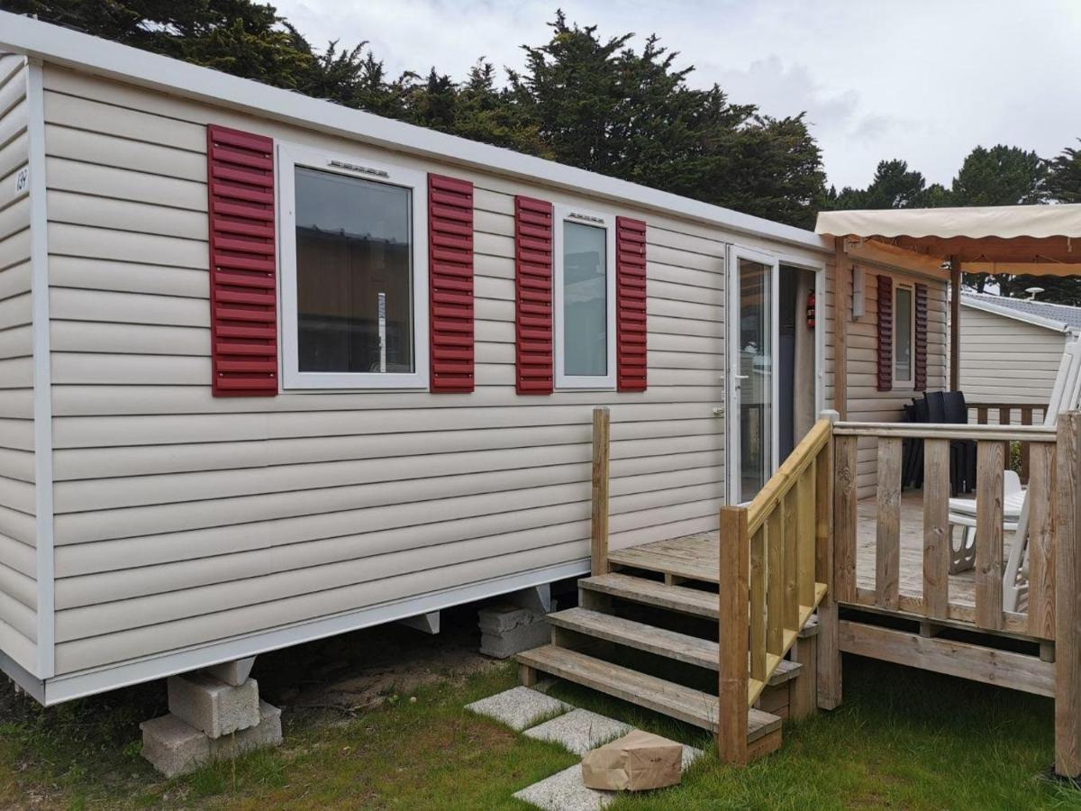 Mobilhome Quiberon camping Conguel bord de mer Exterior foto