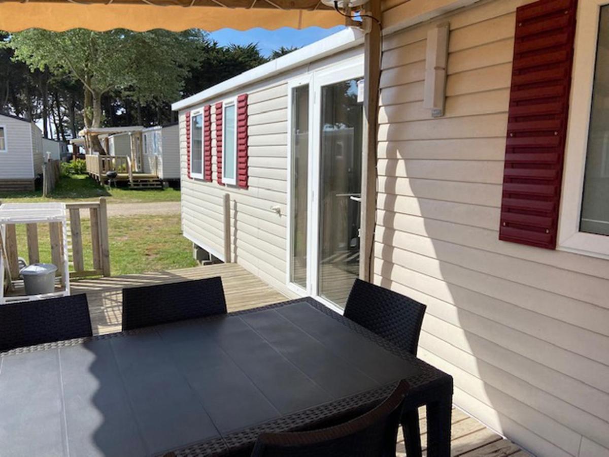 Mobilhome Quiberon camping Conguel bord de mer Exterior foto