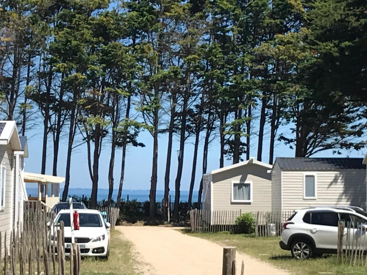 Mobilhome Quiberon camping Conguel bord de mer Exterior foto