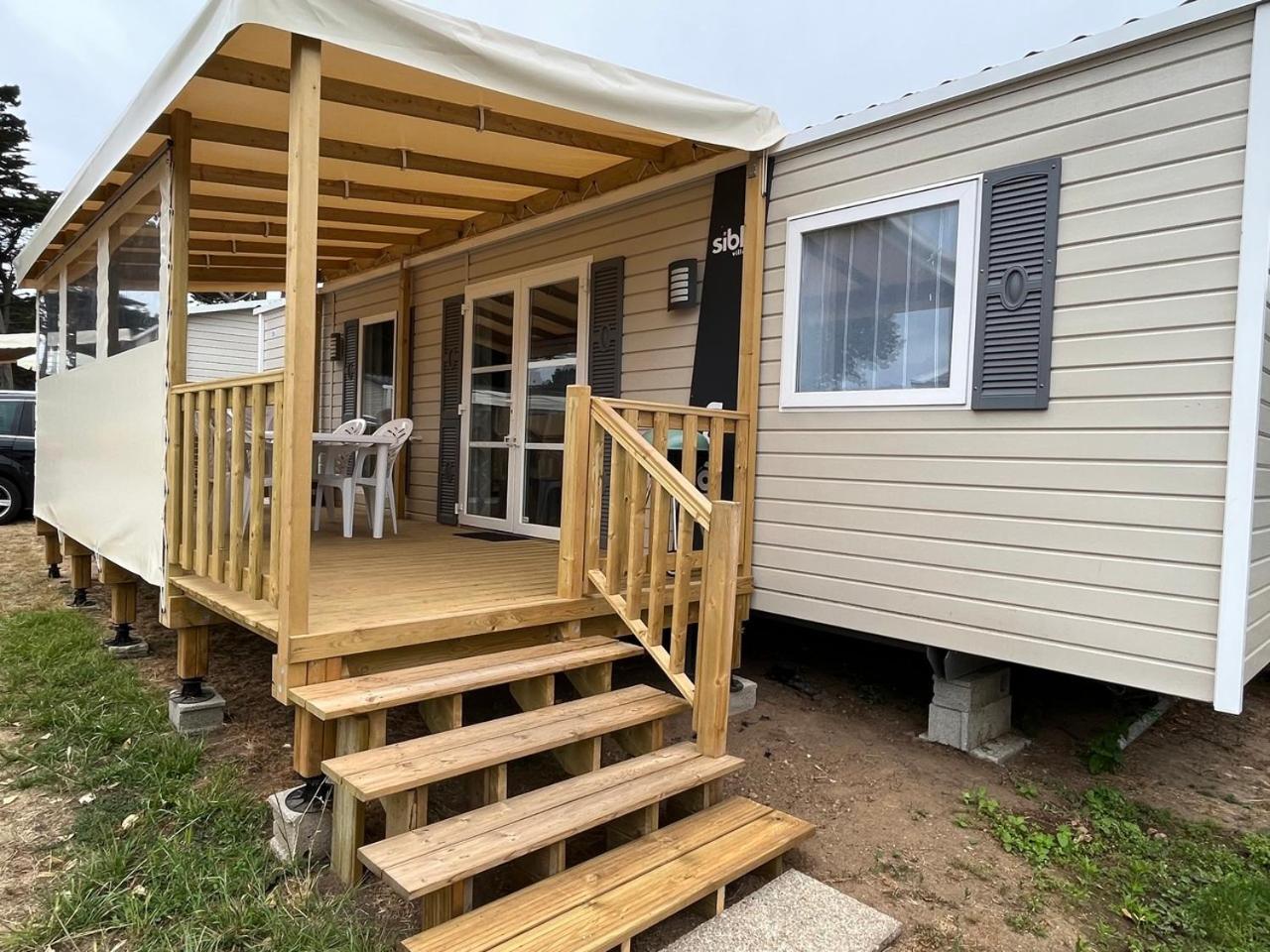 Mobilhome Quiberon camping Conguel bord de mer Exterior foto