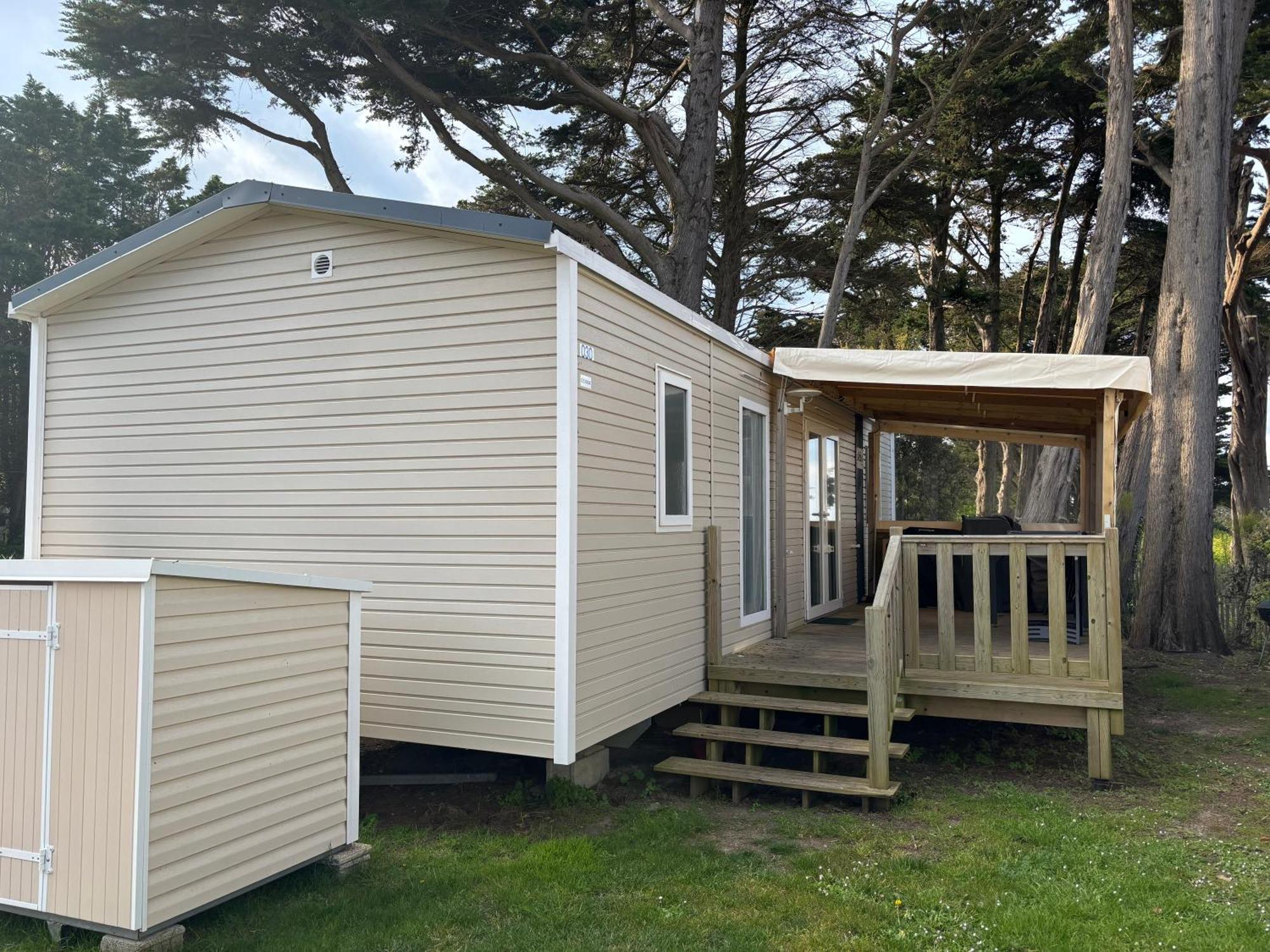 Mobilhome Quiberon camping Conguel bord de mer Exterior foto