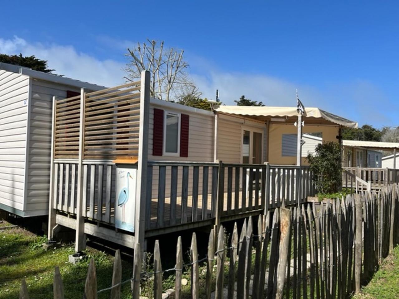 Mobilhome Quiberon camping Conguel bord de mer Exterior foto