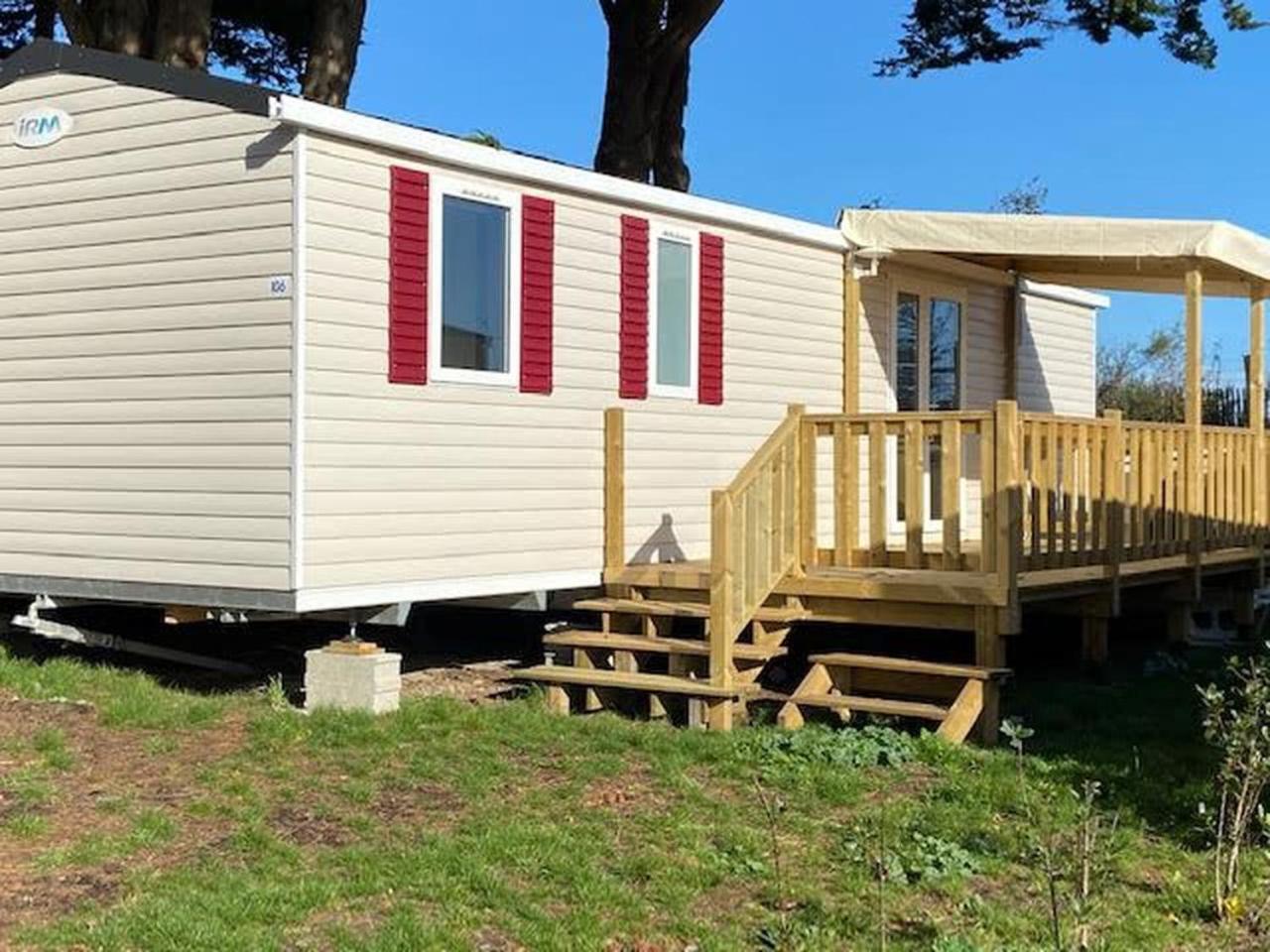 Mobilhome Quiberon camping Conguel bord de mer Exterior foto