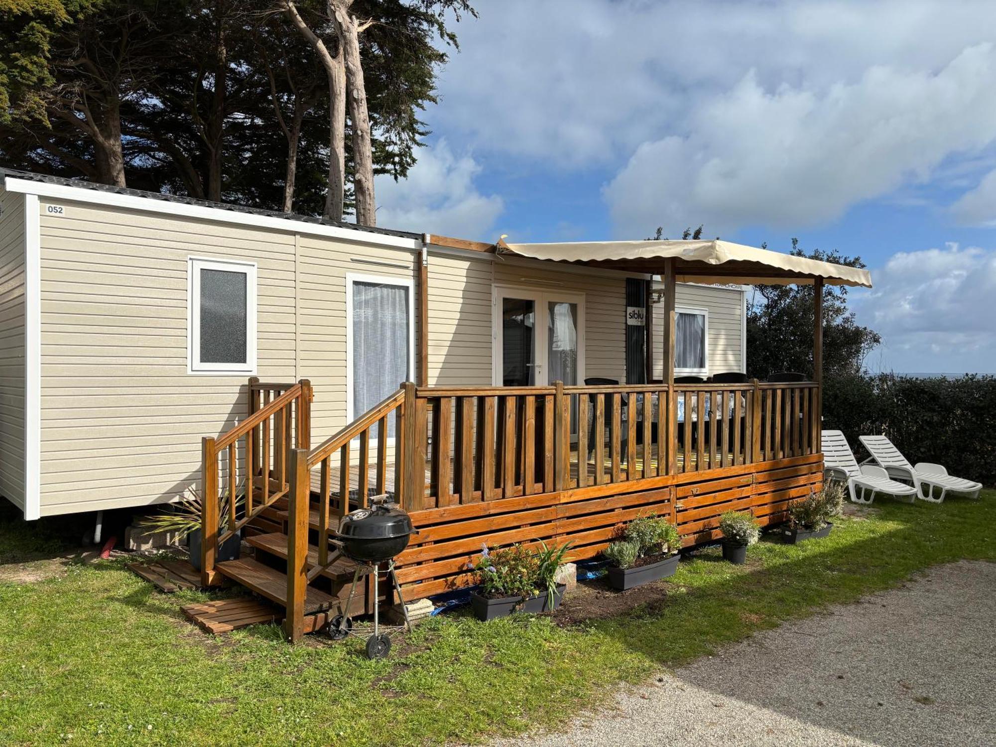 Mobilhome Quiberon camping Conguel bord de mer Exterior foto