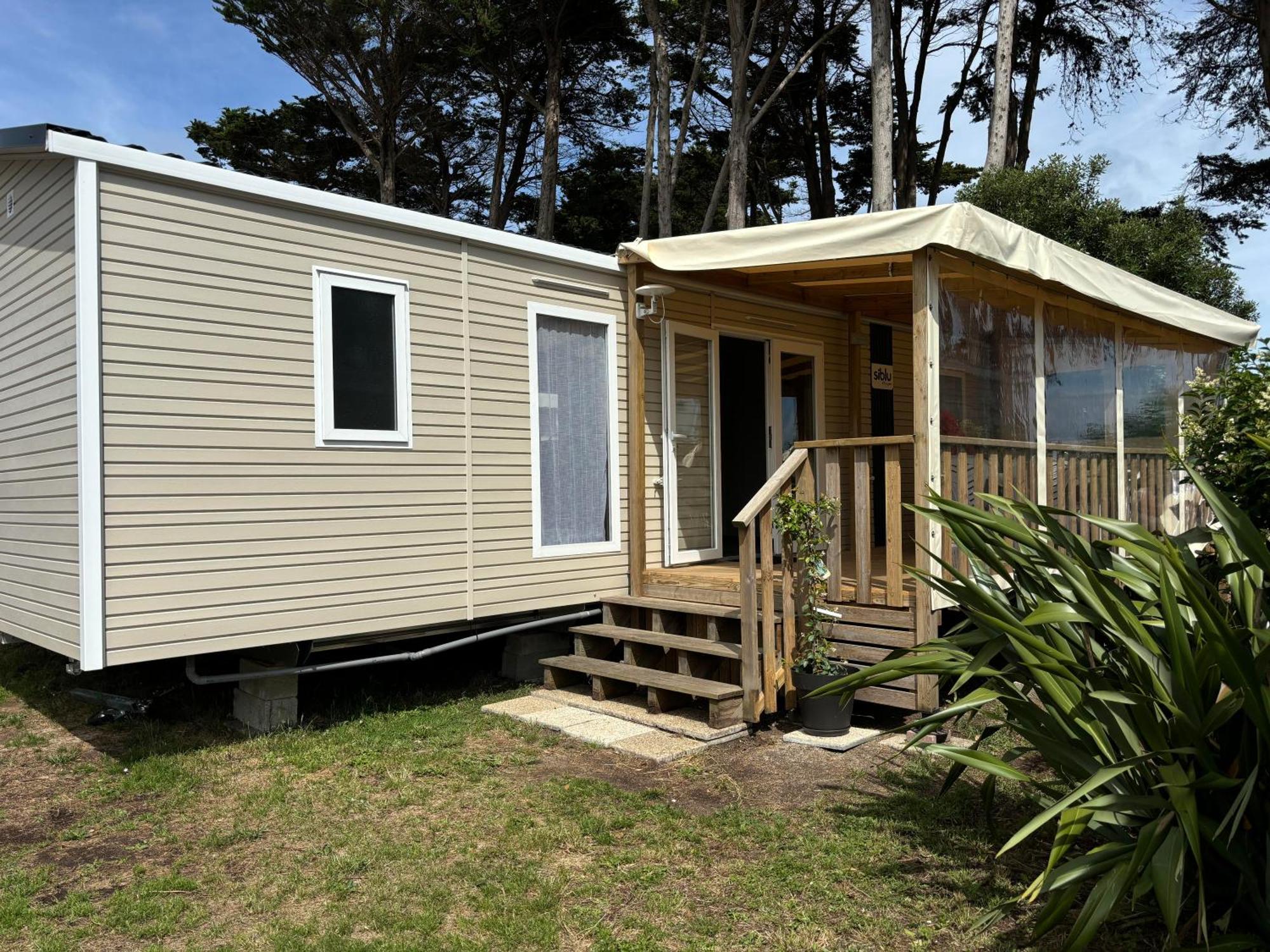 Mobilhome Quiberon camping Conguel bord de mer Exterior foto