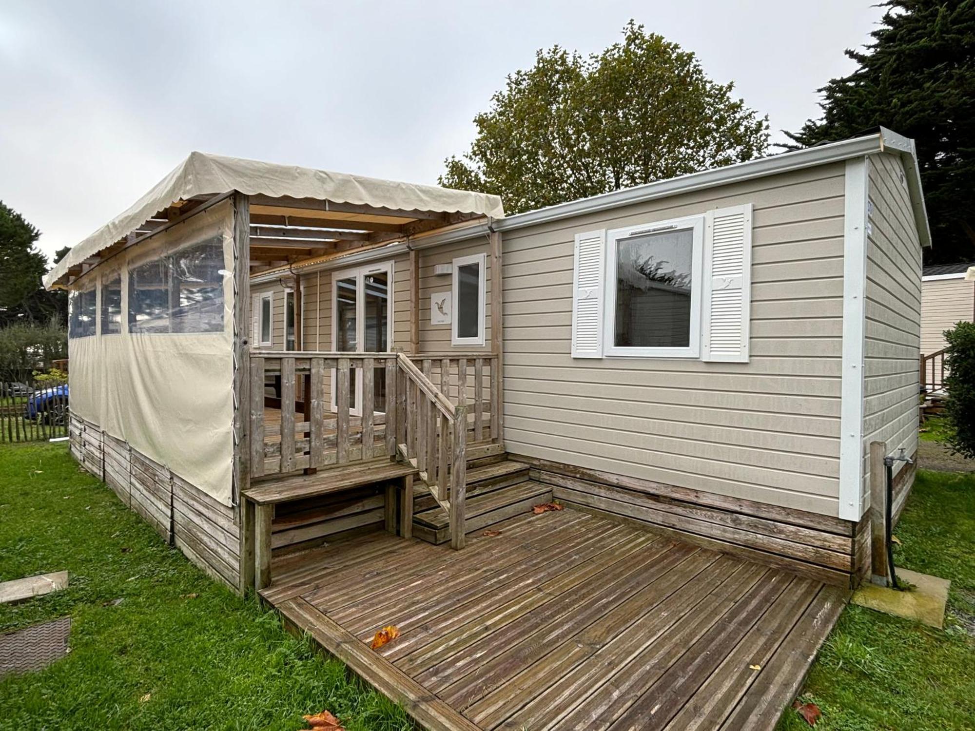 Mobilhome Quiberon camping Conguel bord de mer Exterior foto