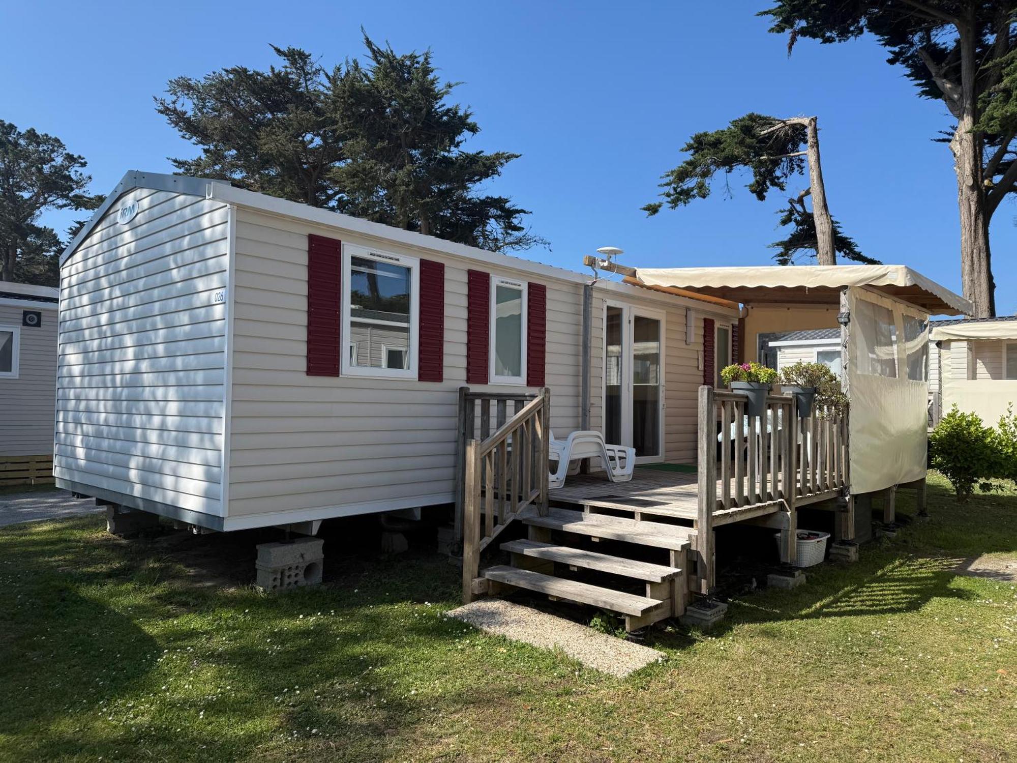 Mobilhome Quiberon camping Conguel bord de mer Exterior foto